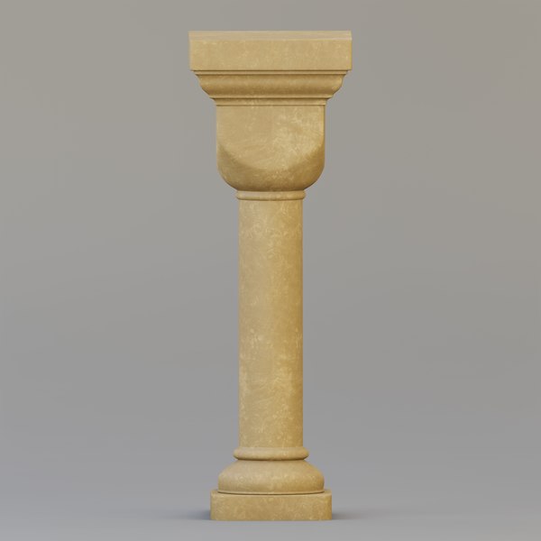 Column Concrete 3D Models for Download | TurboSquid