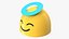 Halo-Gesicht Android-Emoji