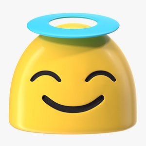 Halo Face Android Emoji