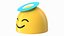 Halo-Gesicht Android-Emoji