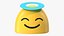 Halo-Gesicht Android-Emoji