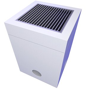 3D model Concrete Drain Inlet 14