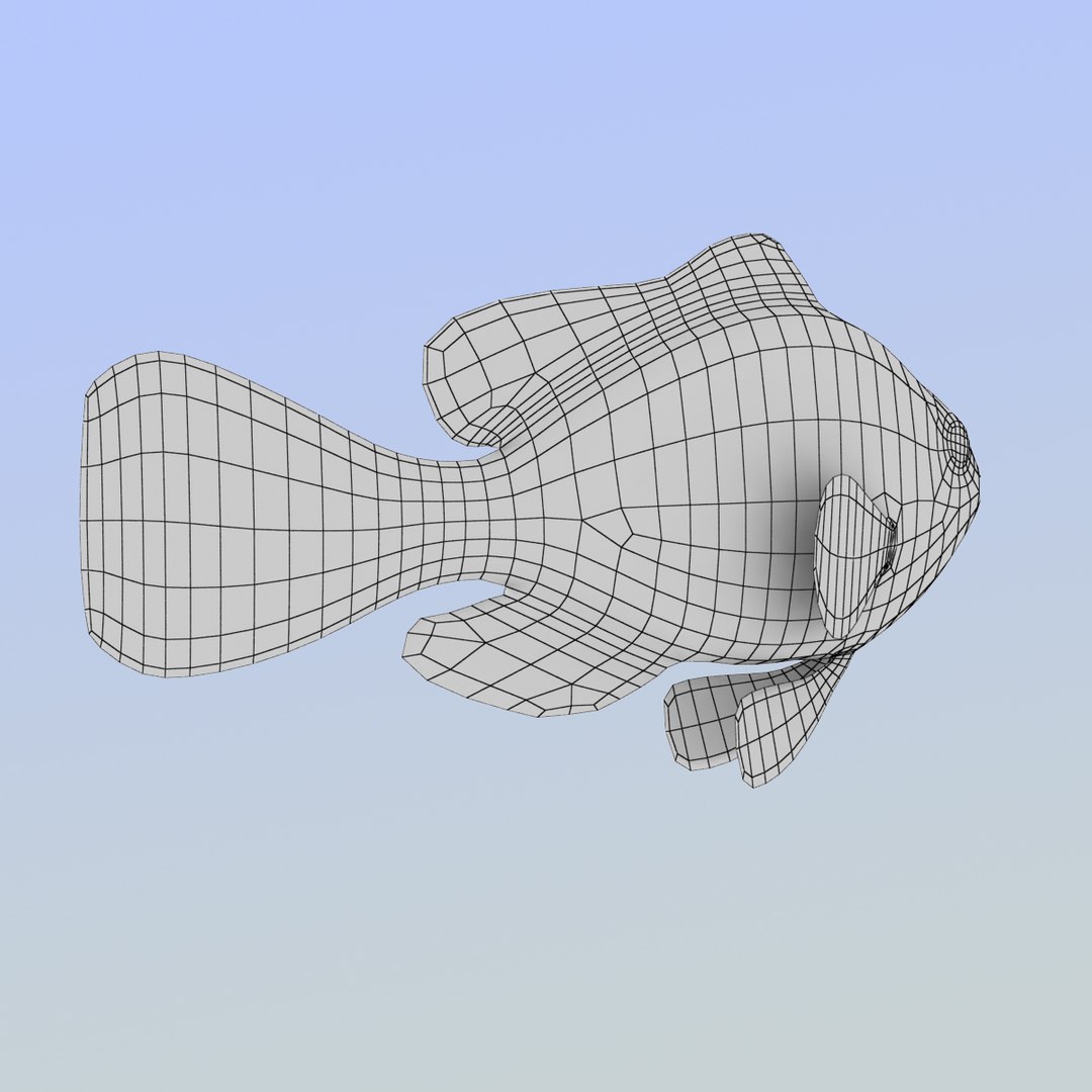 3d Allard Clownfish Model