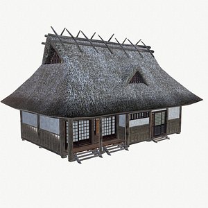 traditional japanese house 3D model
