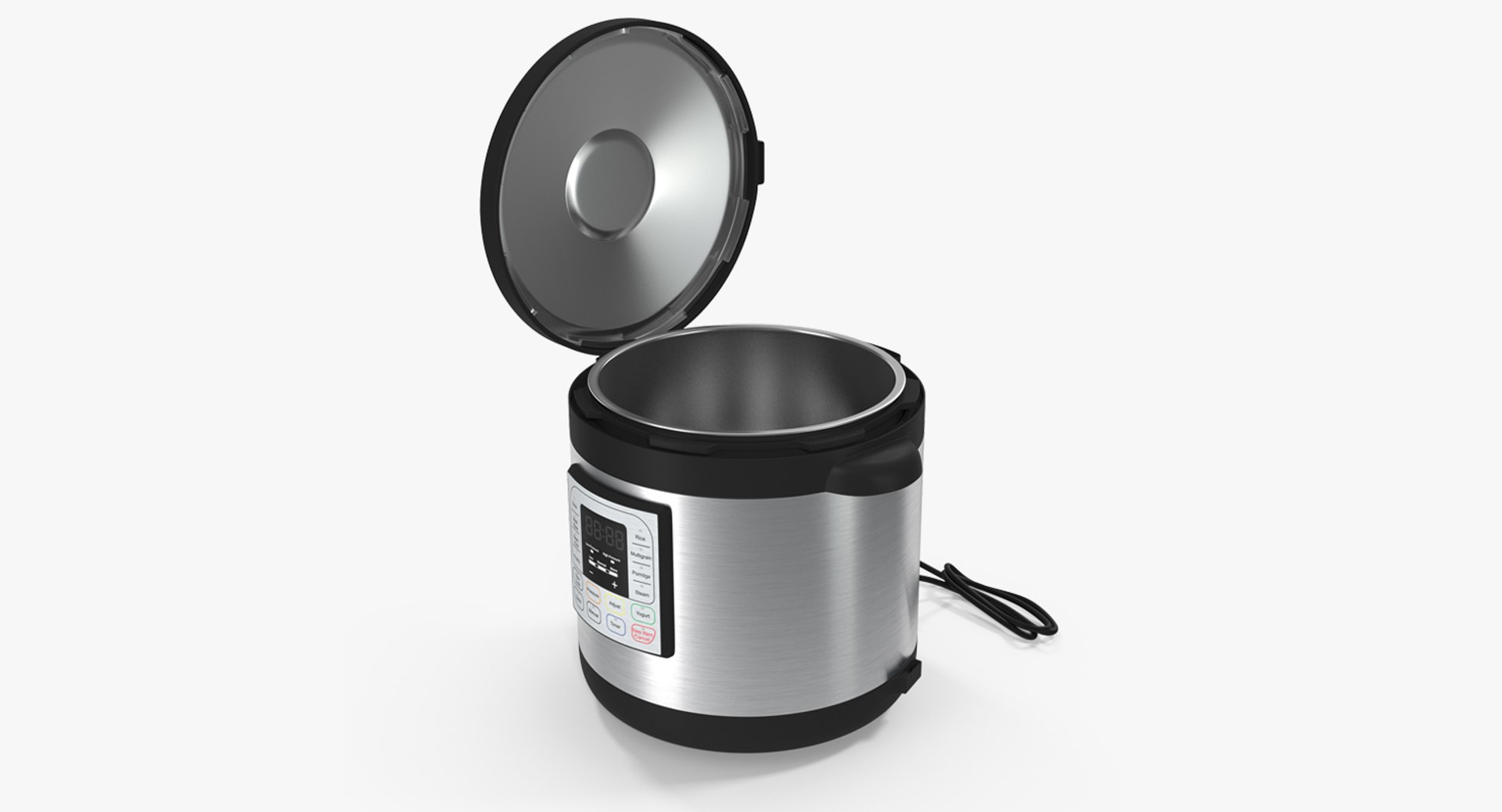 Electric Pressure Cooker 3D model preview