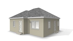 bungalow house model