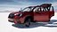 Subaru Forester 2022 Red Rigged para Cinema 4D