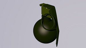 3d m67 granate model