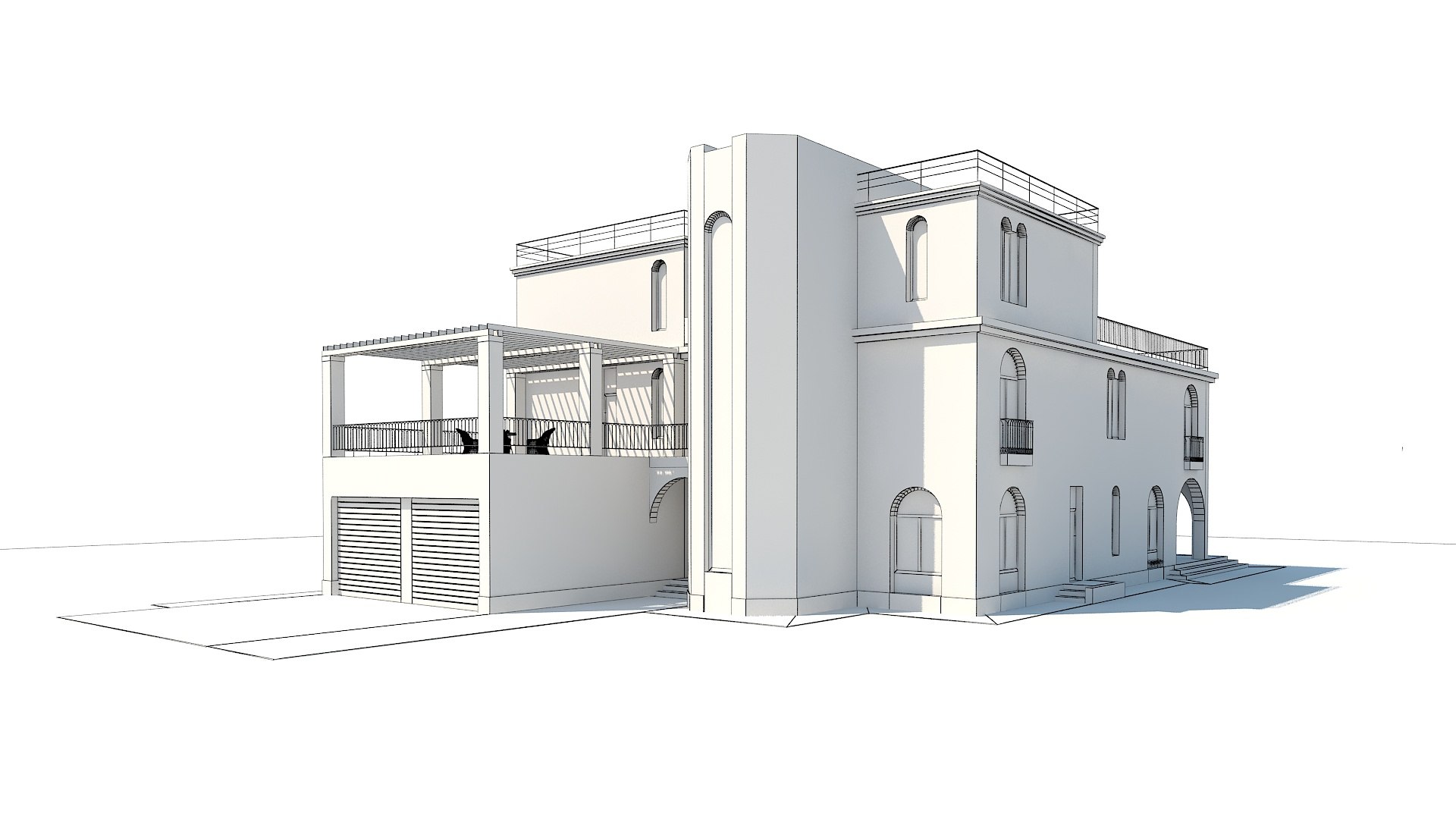 Armenian Building Model - TurboSquid 1521779