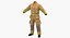 Firefighter Uniform 2 3D Model