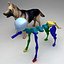 3d rigged german shepherd