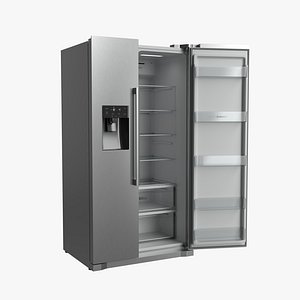 Stainless Steel Side By Side Refrigerator Bosch