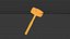 rubber hammer 3D