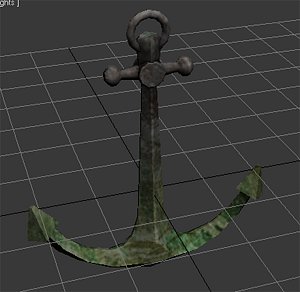 Lowpoly anchor