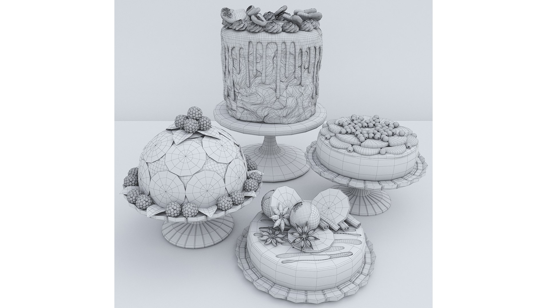 3D model Orange cake collection 4 https://p.turbosquid.com/ts-thumb/ek/BRGJs6/jz/05/jpg/1655412051/1920x1080/fit_q87/baf4ea319483c68579b99f75ad2184c9e6818663/05.jpg