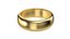 3D model Gold Wedding Ring