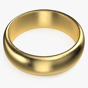 3D model Gold Wedding Ring