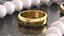 3D model Gold Wedding Ring