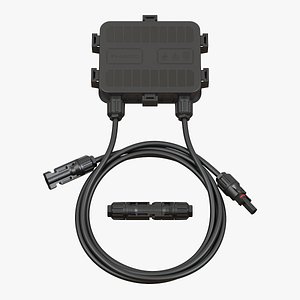 Solar Junction Box 02 3D model