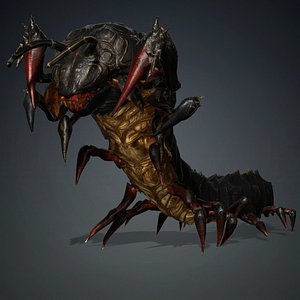 3D Centipede Monster-V2