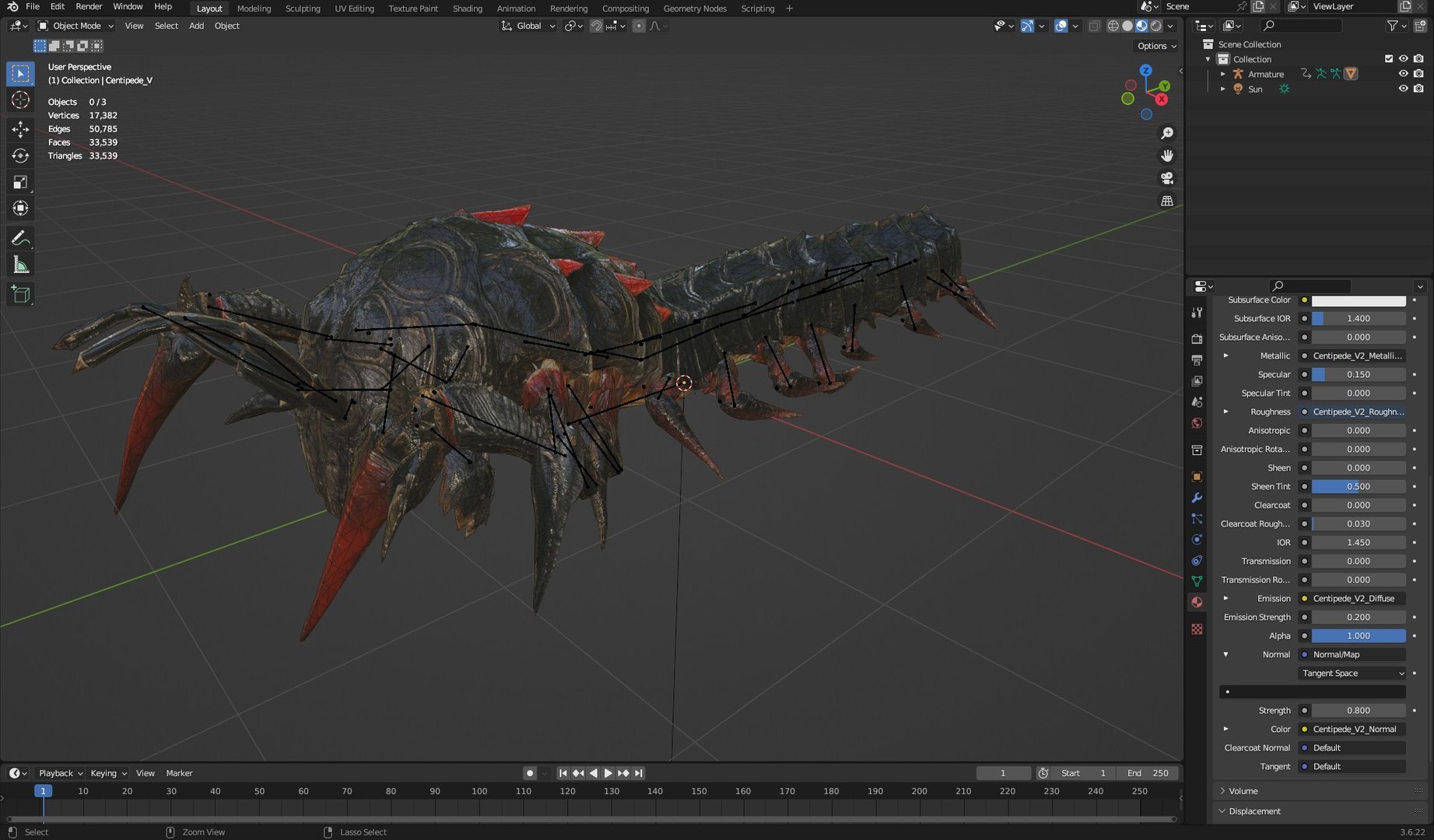 3D Centipede Monster-V2 https://p.turbosquid.com/ts-thumb/ek/FuzbdT/Jt/wireframe1/jpg/1768555578/1920x1080/fit_q87/2f4391424af698855befdaa063bb8184d4e86091/wireframe1.jpg