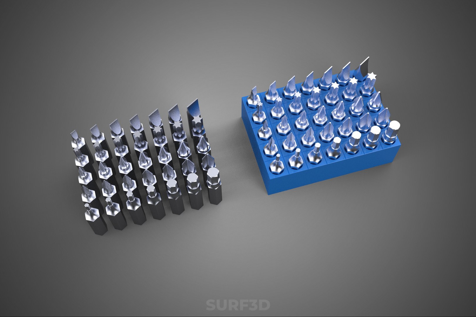 3D STANDARD STAND SCREWDRIVER DRILL BIT POINT HEAD NIB TIP SET KIT https://p.turbosquid.com/ts-thumb/ek/KLgSB1/1Z/25_1886_standardstandscrewdriverdrillbitpointheadnibtipsetkit/jpg/1785994830/1920x1080/fit_q87/28d917e625afcf3c5ed64bf5d8af44e65cda0a47/25_1886_standardstandscrewdriverdrillbitpointheadnibtipsetkit.jpg