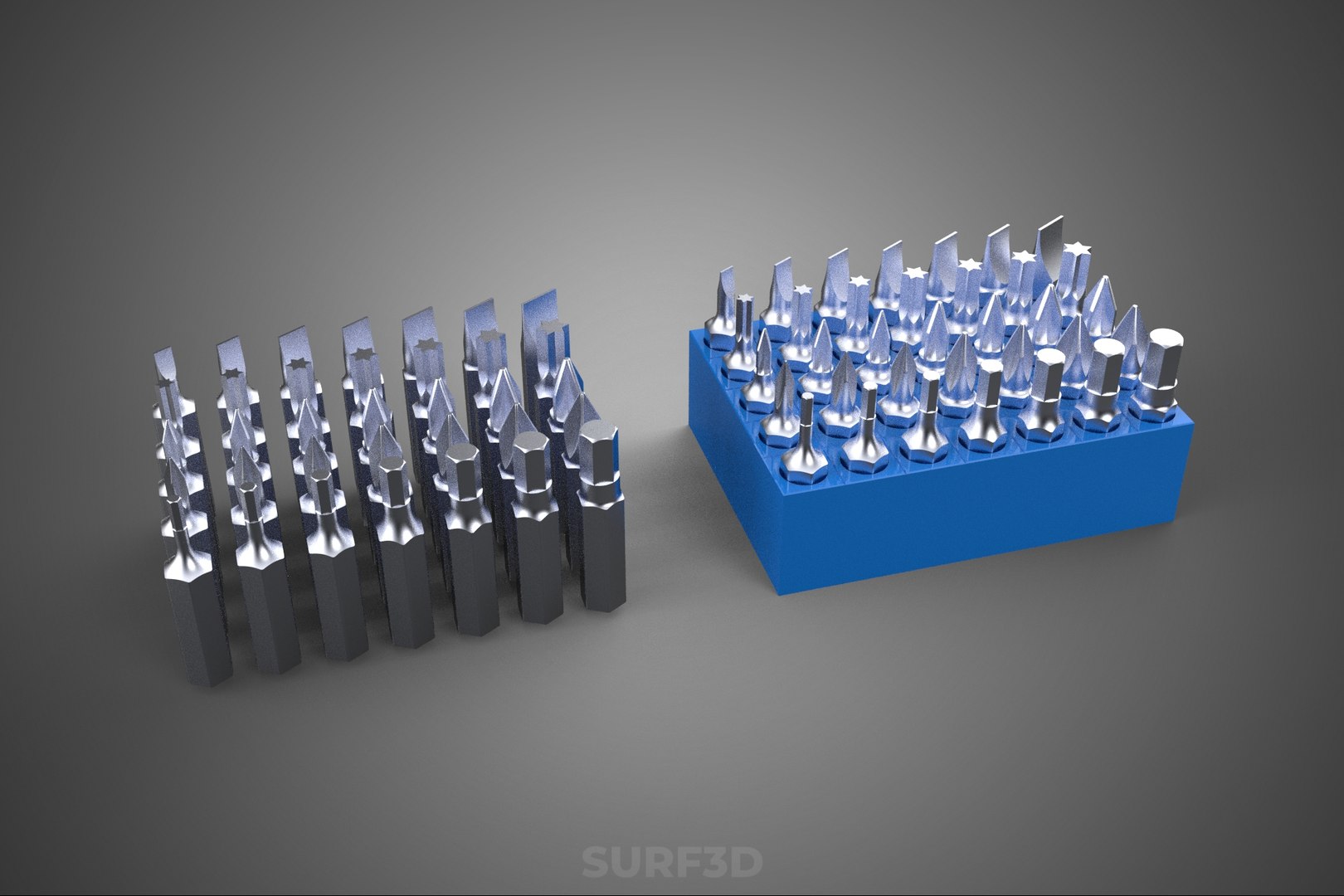 3D STANDARD STAND SCREWDRIVER DRILL BIT POINT HEAD NIB TIP SET KIT https://p.turbosquid.com/ts-thumb/ek/KLgSB1/4A/07_1886_standardstandscrewdriverdrillbitpointheadnibtipsetkit/jpg/1785994799/1920x1080/fit_q87/841bbfcc065981db715844f19fa4538730073f6e/07_1886_standardstandscrewdriverdrillbitpointheadnibtipsetkit.jpg