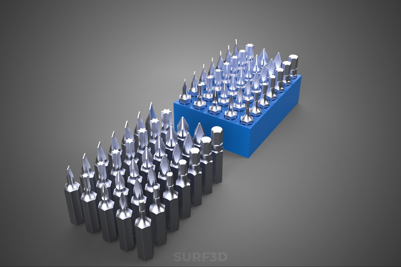 3D STANDARD STAND SCREWDRIVER DRILL BIT POINT HEAD NIB TIP SET KIT https://p.turbosquid.com/ts-thumb/ek/KLgSB1/S2/06_1886_standardstandscrewdriverdrillbitpointheadnibtipsetkit/jpg/1785994797/1920x1080/fit_q87/cf8f5ab70bff39aa1a84fa27ae606a3d903ee55b/06_1886_standardstandscrewdriverdrillbitpointheadnibtipsetkit.jpg