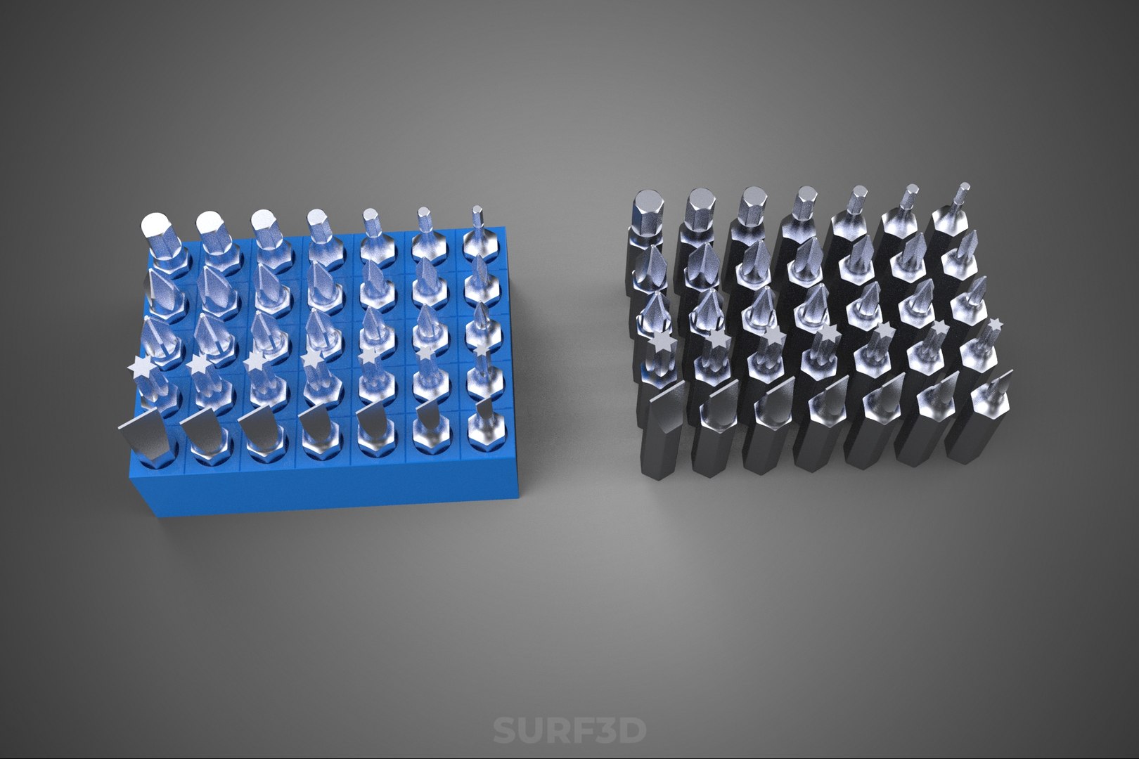 3D STANDARD STAND SCREWDRIVER DRILL BIT POINT HEAD NIB TIP SET KIT https://p.turbosquid.com/ts-thumb/ek/KLgSB1/xi/21_1886_standardstandscrewdriverdrillbitpointheadnibtipsetkit/jpg/1785994821/1920x1080/fit_q87/9c3bd3fca2fba5805bc55ad482a2d6193814de62/21_1886_standardstandscrewdriverdrillbitpointheadnibtipsetkit.jpg