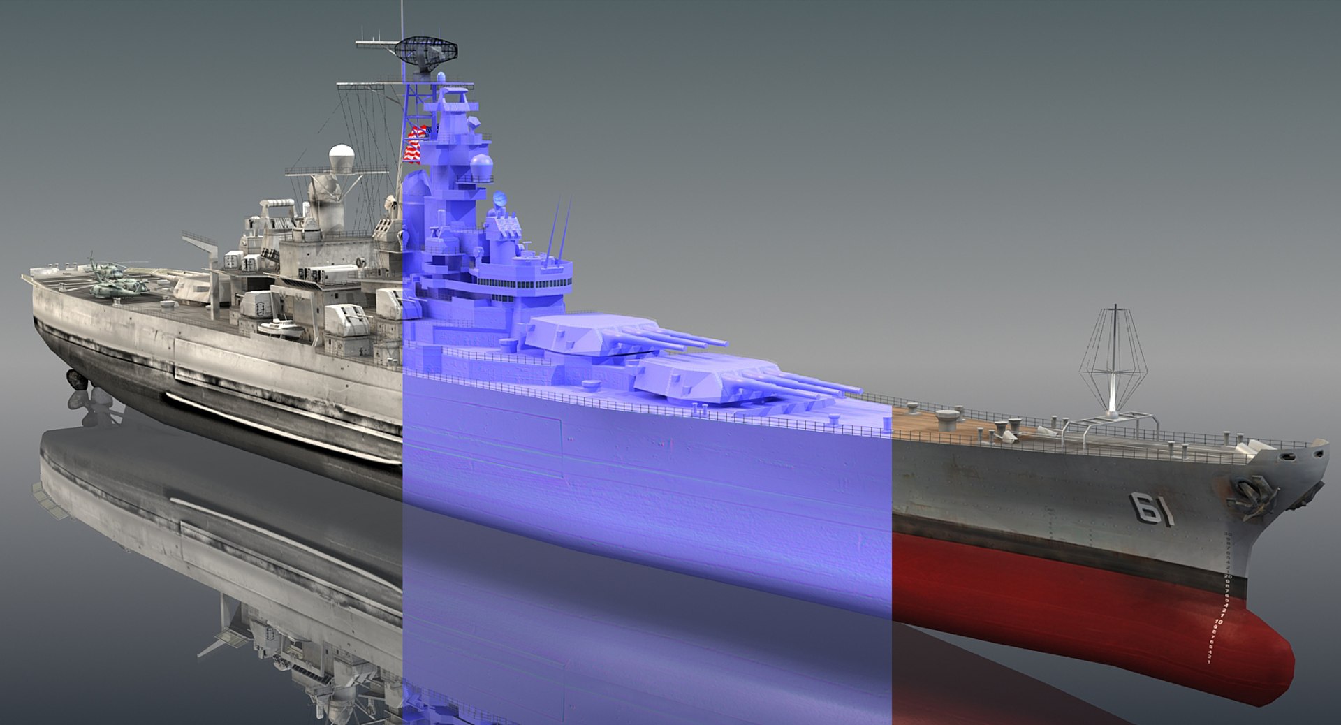 uss iowa bb-61 3D model https://p.turbosquid.com/ts-thumb/ek/L8Cfwg/7Ps4Am4N/io_l_036/jpg/1533406347/1920x1080/fit_q87/c177ed26721092c44d2c2775470dd74cae3bc4d1/io_l_036.jpg