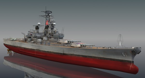 戦艦USSアイオワ(BB-61)3Dモデル - TurboSquid 1313791 戦艦USSアイオワ(BB-61)3Dモデル - TurboSquid 1313791