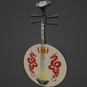 The Yueqin - Moon Lute model