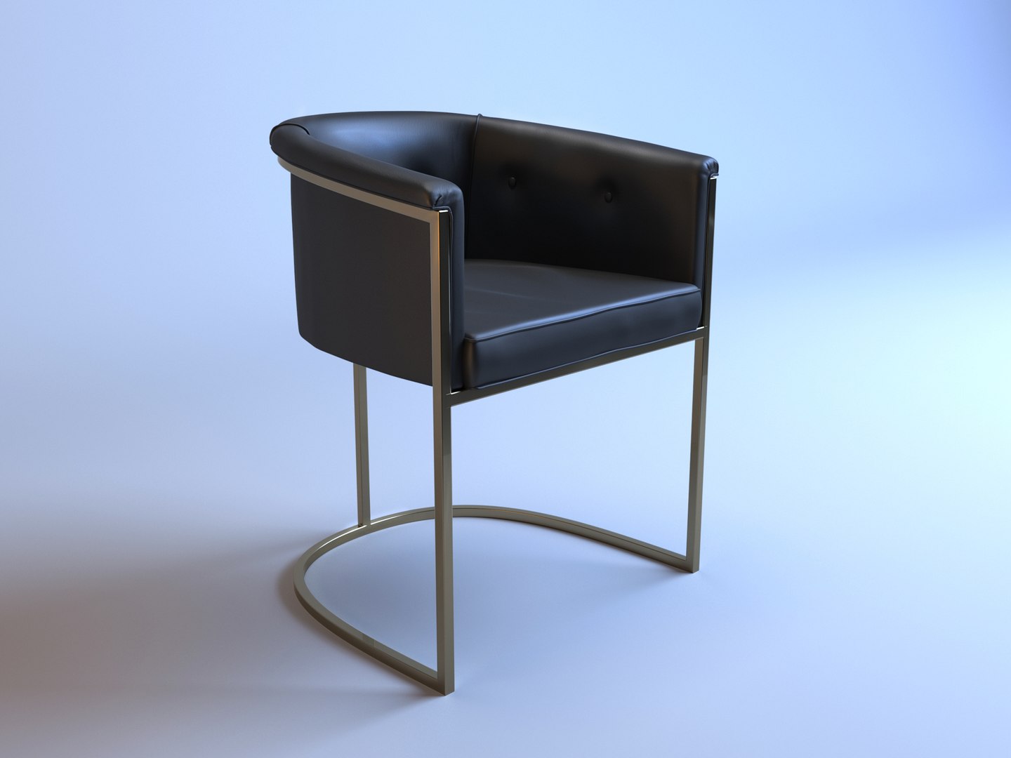 bucket chair leather max