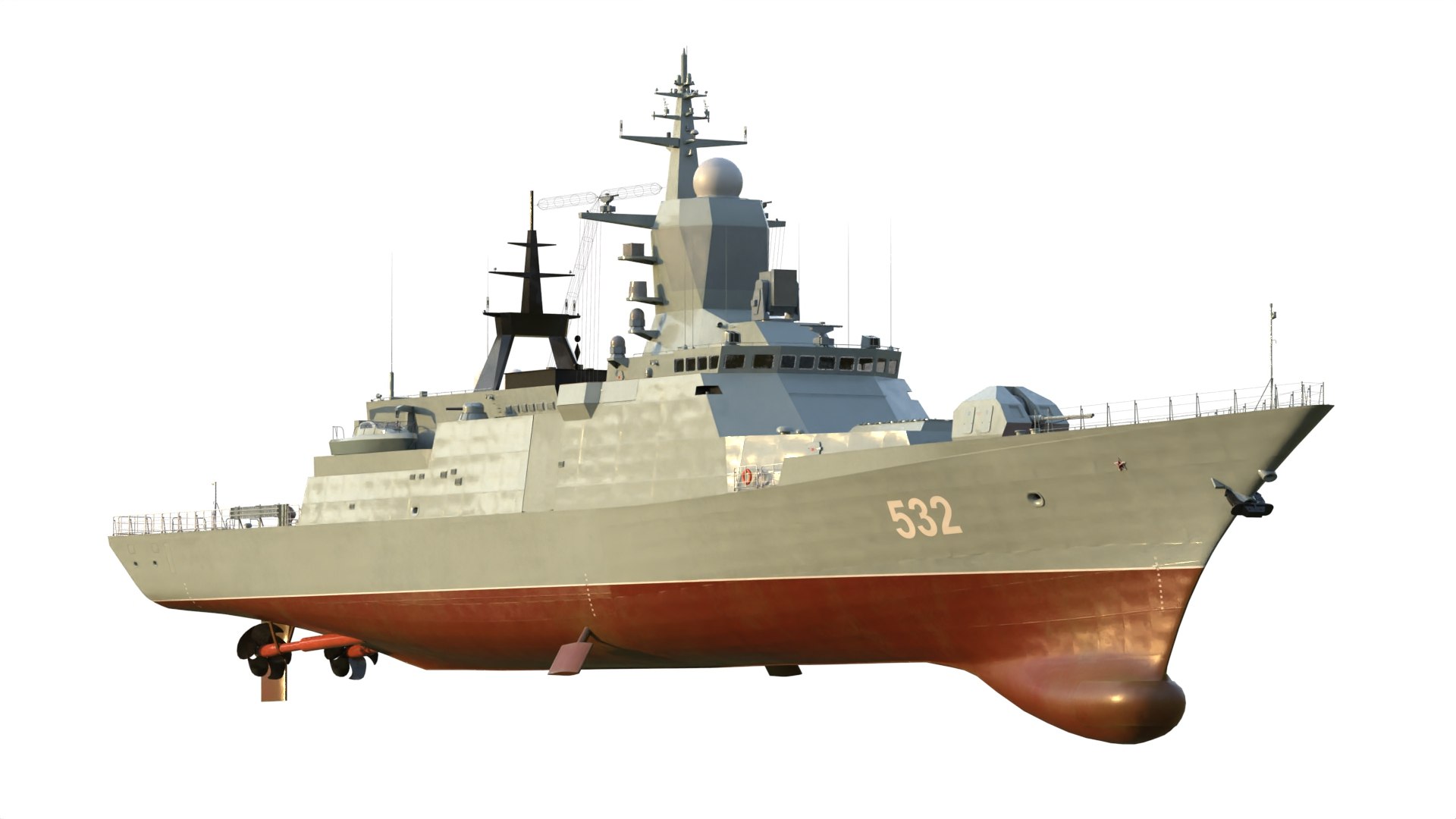 3D Steregushchiy Class Corvette 22380 - TurboSquid 2066804