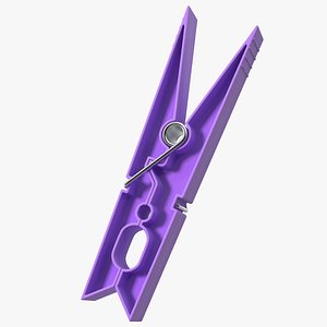 Clothespin Purple model