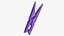 Clothespin Purple