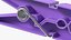 Clothespin Purple