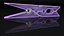 Clothespin Purple