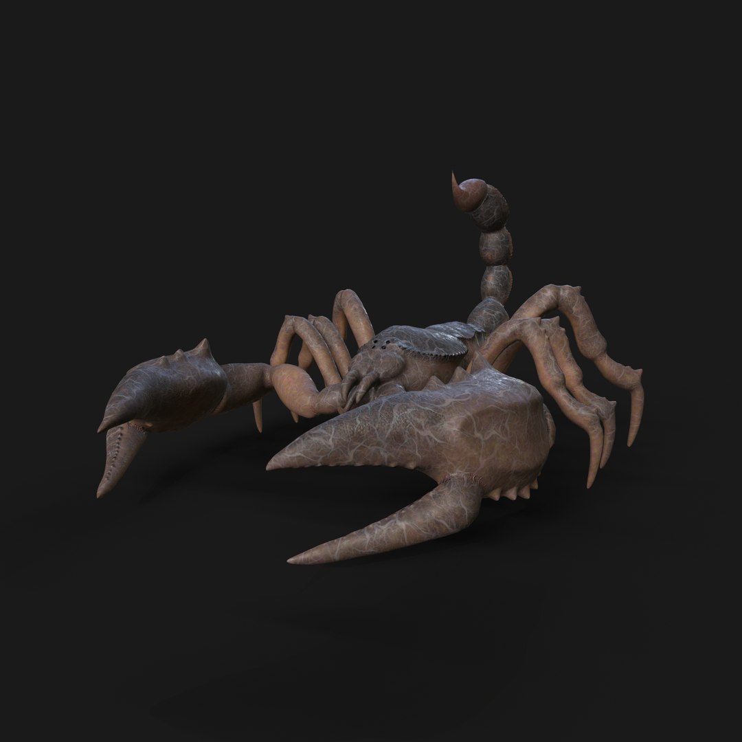 3D Scorpion Animation And Texture Pack 3D Model - TurboSquid 1788573