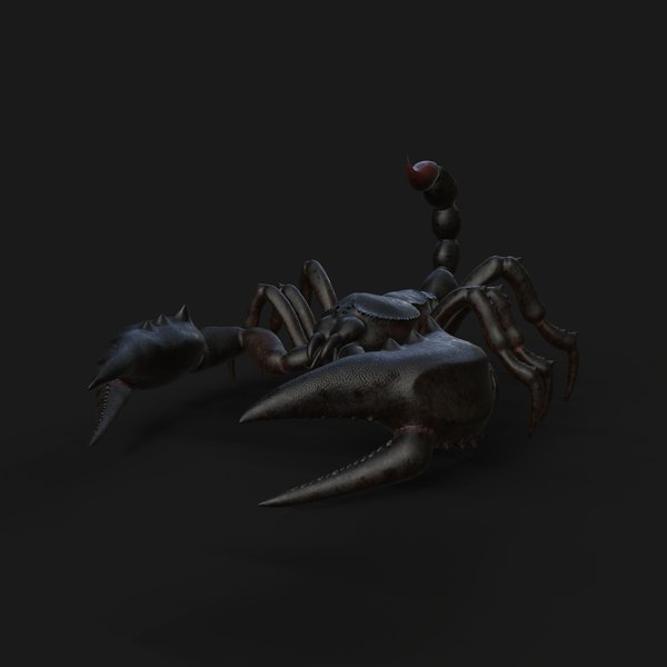 3D Scorpion Animation and Texture Pack 3D model