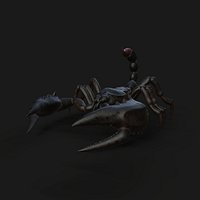 Scorpion Animation and Texture Pack 3D model