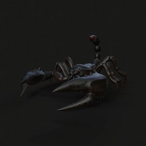 Scorpion Animation and Texture Pack 3D model