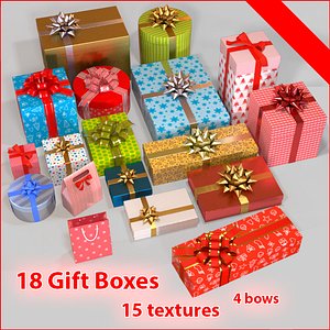 gift box 3d model