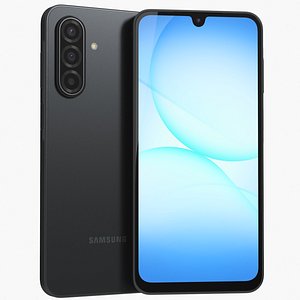 Samsung Galaxy A17 5G Black 3D