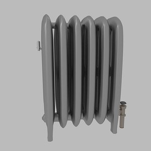 3d traditional steam radiator model