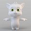 3D biped cat model