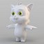 3D biped cat model