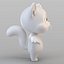 3D biped cat model