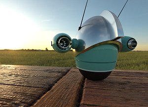 robot mini bot 3D model