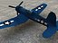 f4u corsair plane 3d model